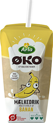 Mælk M. Banan Arla Øko