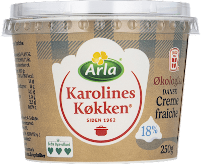 Økologisk Creme Fraiche 18%