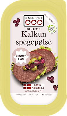 KALKUNSPEGE. 8% 3 STJERNET