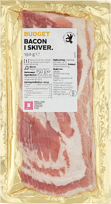BACON I SKIVER BUDGET
