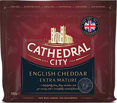 Ekstra Lagret Chedda 200 G-Cathedral City