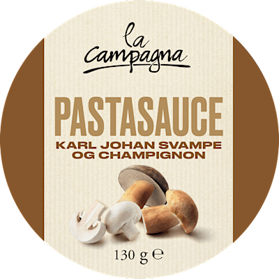 Svampe Pastasauce La Campagna