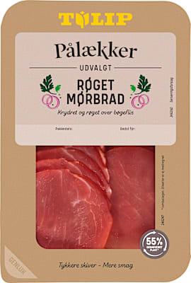 RØGET MØRBRAD PÅLÆKKER