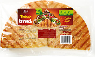 Kebab Gemuse Brød Dakri