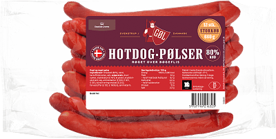HOTDOG PØLSER GØL