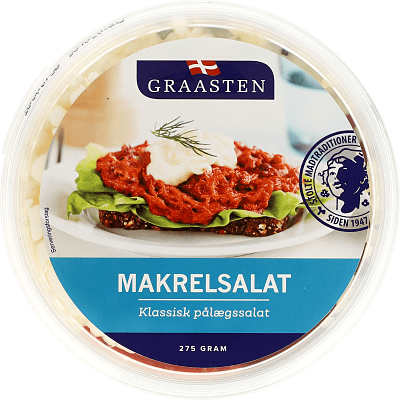 MAKRELSALAT GRAASTEN