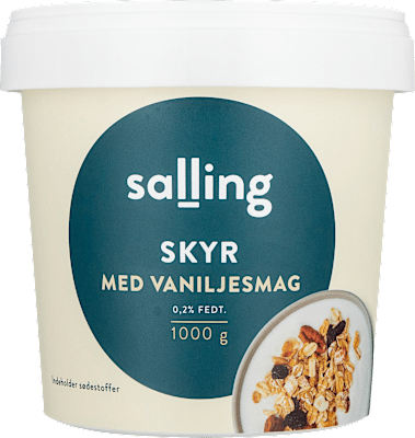 Skyr med vaniljesmag