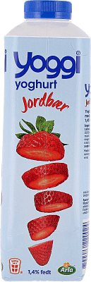 JORDBÆR YOGHURT YOGGI