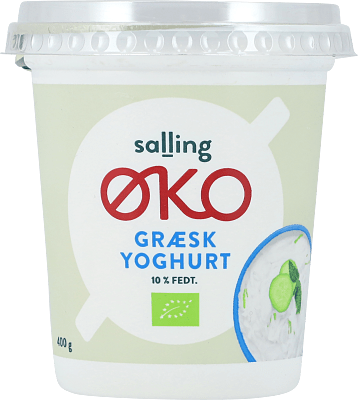 GRÆSK YOG. 10% SALLING ØKO
