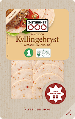 KYL.BRYST C/H 3 STJERNET