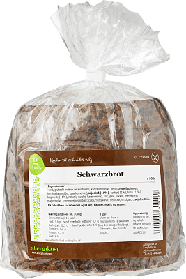 SCHWARZBROT ALLERIGKOST