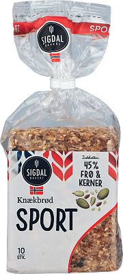 Knækbrød Sport Sigdal