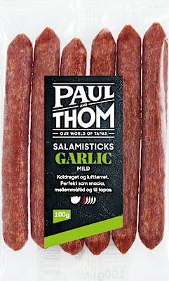 Hvidløgssticks Poul & Thom