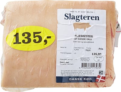 FLÆSKESTEG SLAGTEREN