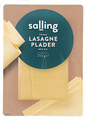 LASAGNEPLADER SALLING