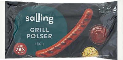 GRILL PØLSER SALLING