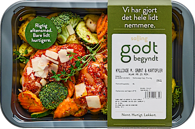KYLLING M/ GRØNT/KAR
