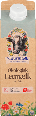 ØKO LETMÆLK NATURMÆLK