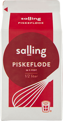 PISKEFLØDE 36% SALLING