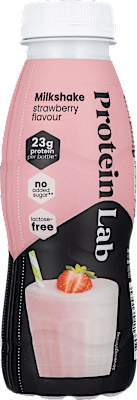 MILKSHAKE JORDBÆR PROTEIN LAB