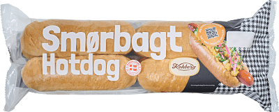 HOTDOGBRØD 8 ST KOHBERG