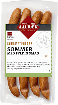 GRILLPØLSER SOMMER AALBÆK