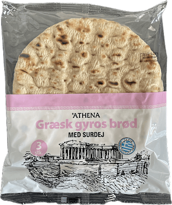 Gyros Brød Surdej Athena