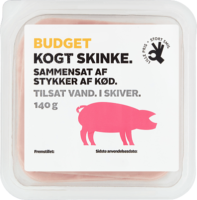 SANDWICHSKINKE BUDGET