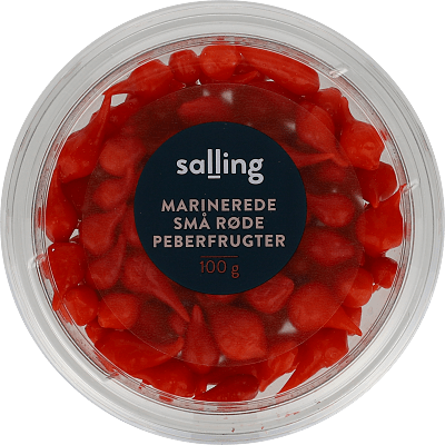 SMÅ RØDE PEBER SALLING