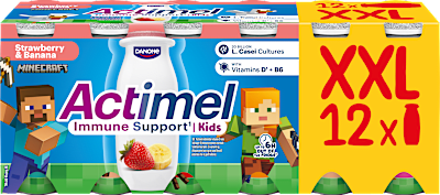 JORDBÆR/BANAN ACTIMEL