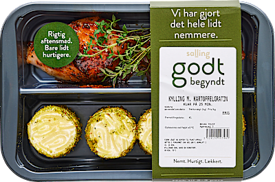 KYLLING GRATIN GODT BEGYNDT