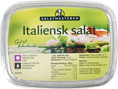 Italiensk Salat Salatmesteren