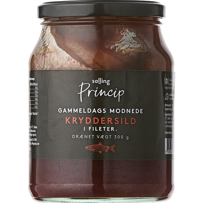 Gammeldags modnede kryddersild i fileter