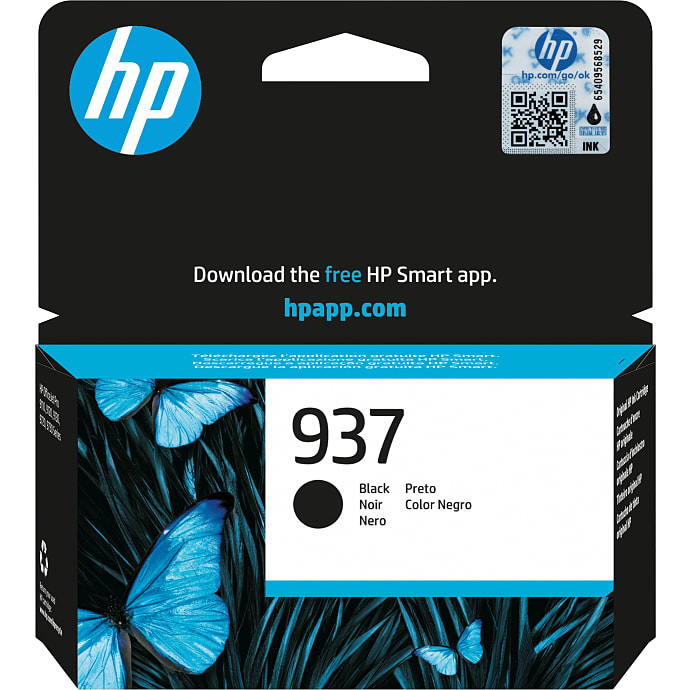 HP 937 Blækpatron Sort