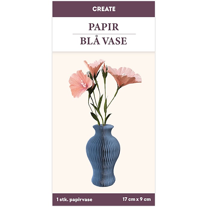 1Conzept Papirvase 18 cm Blå
