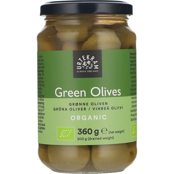 Grønne oliven øko