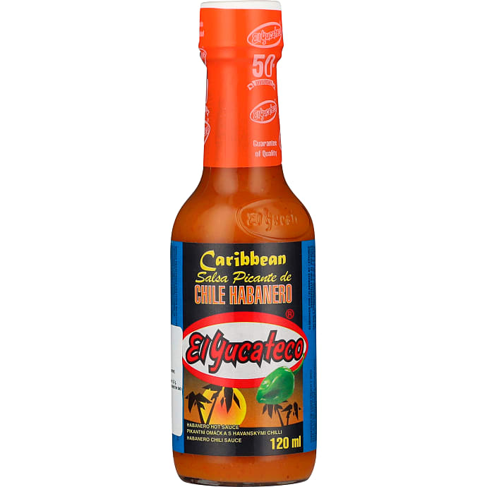 El Yucateco Hot sauce Caribbean