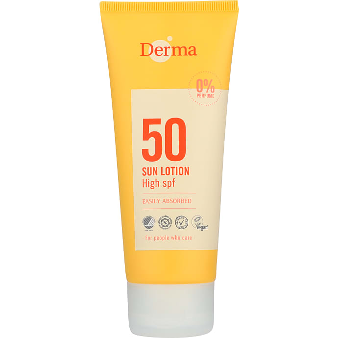 Solcreme solfaktor 50 parfumefri – produktbillede