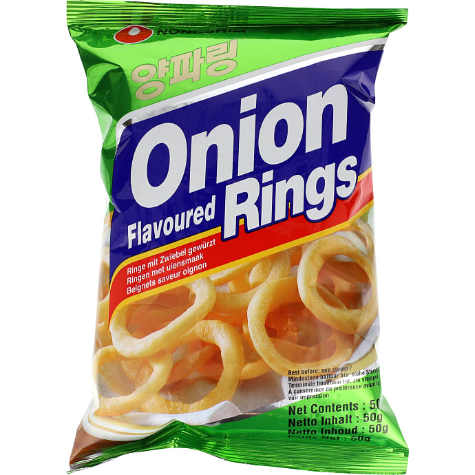 Nongshim Snacks med løgsmag