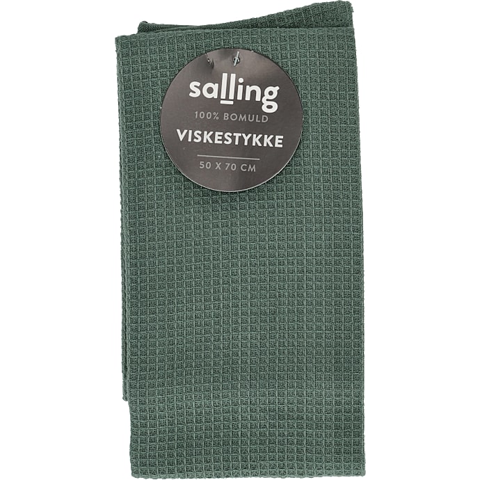 Salling Viskestykke Grøn