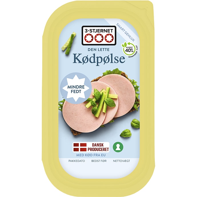 Kødpølse i skiver 9% fedt
