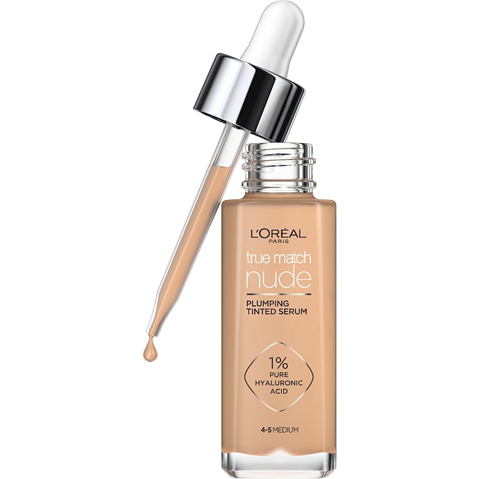 Plumping Tinted Serum foundation 4-5 Medium