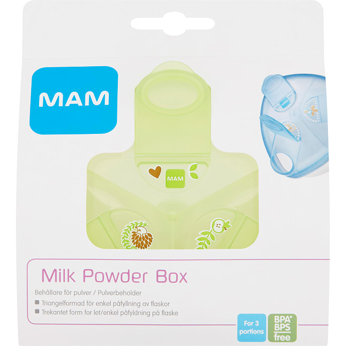 Opbevaringsbæger til modermælkserstatning