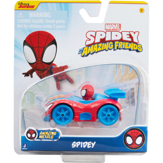 Disney Spidey Amazing Metals bil