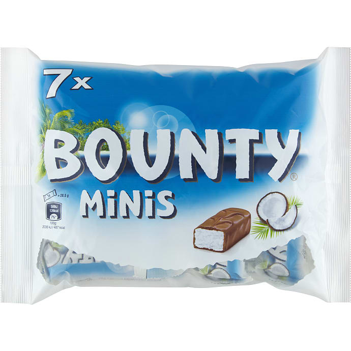 Mælkechokolade m. kokos mini pose