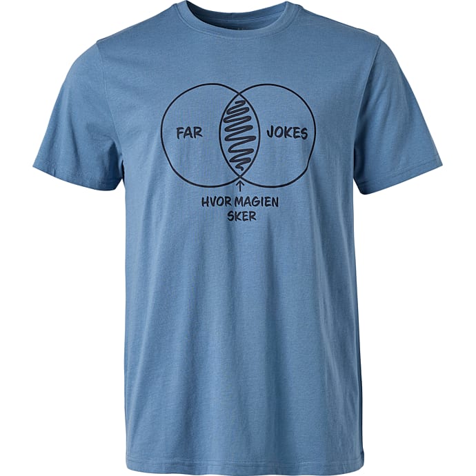 VRS Herre T-shirt L Blå
