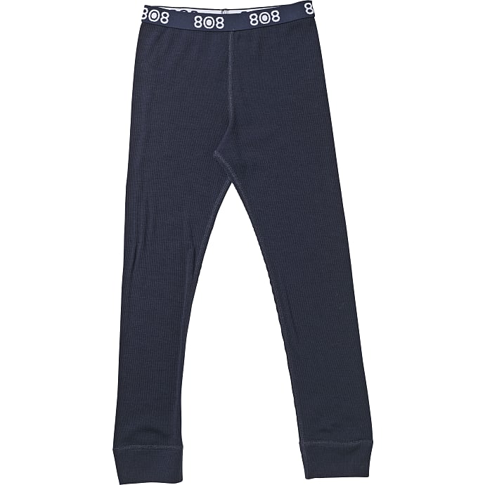 808 børne uld leggings str. 110/116 - blå