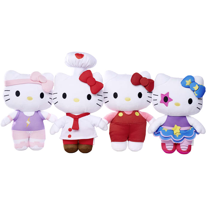 Hello Kitty bamse - flere varianter - assorteret