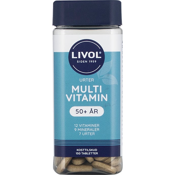 Livol Multivitamin 50+ 150 stk