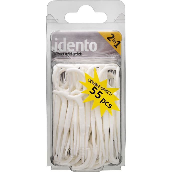 Idento Tandtråd med tandstik 55 stk